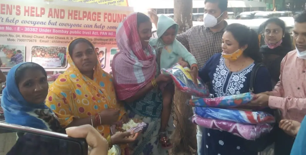 We Started a Winter's Embrace: Blanket Distribution by Chah Foundation in  Mumbai Slums